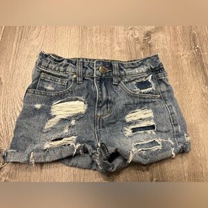 Girl's Joe's Destroyed/Distressed Jean Shorts- Size 7- Pre-owned